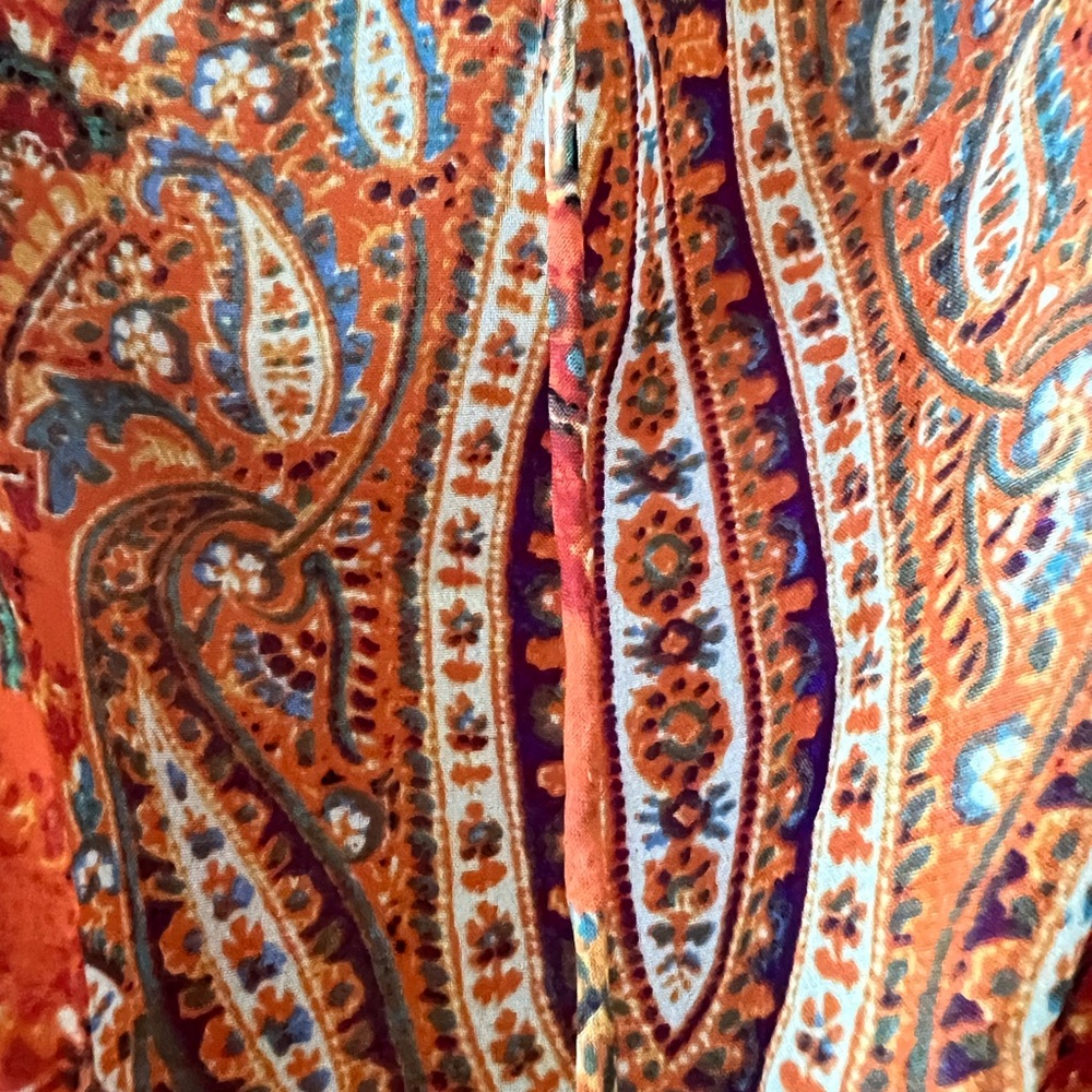 Lauren Ralph Lauren paisley dress Size 12 - Picture 3 of 5